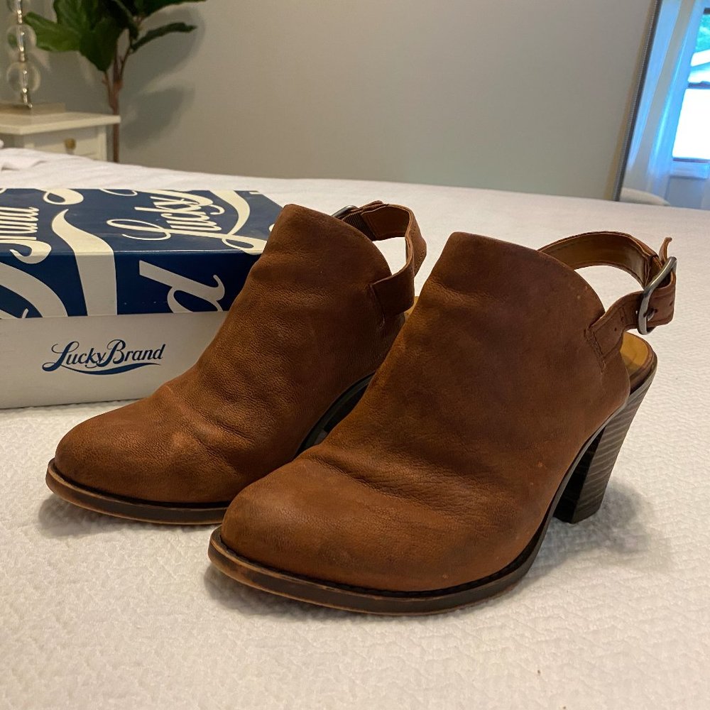 Lucky Brand Emery Slingback Booties